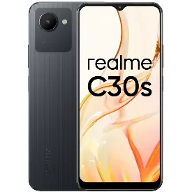 Смартфон Realme C30s 4/64 ГБ RU, 2 nano SIM, черный